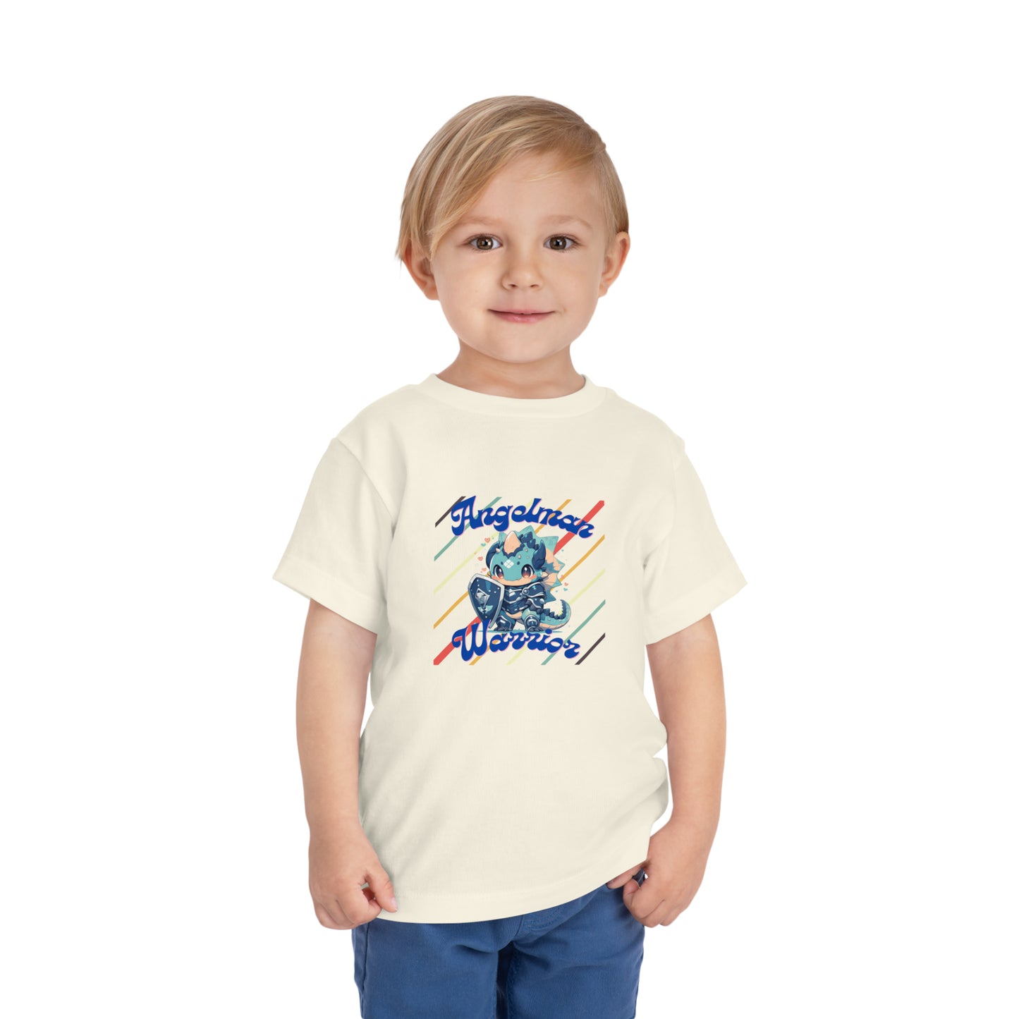 Little Dinosaur A.S. Warrior - Toddler Tee - Angelman Syndrome