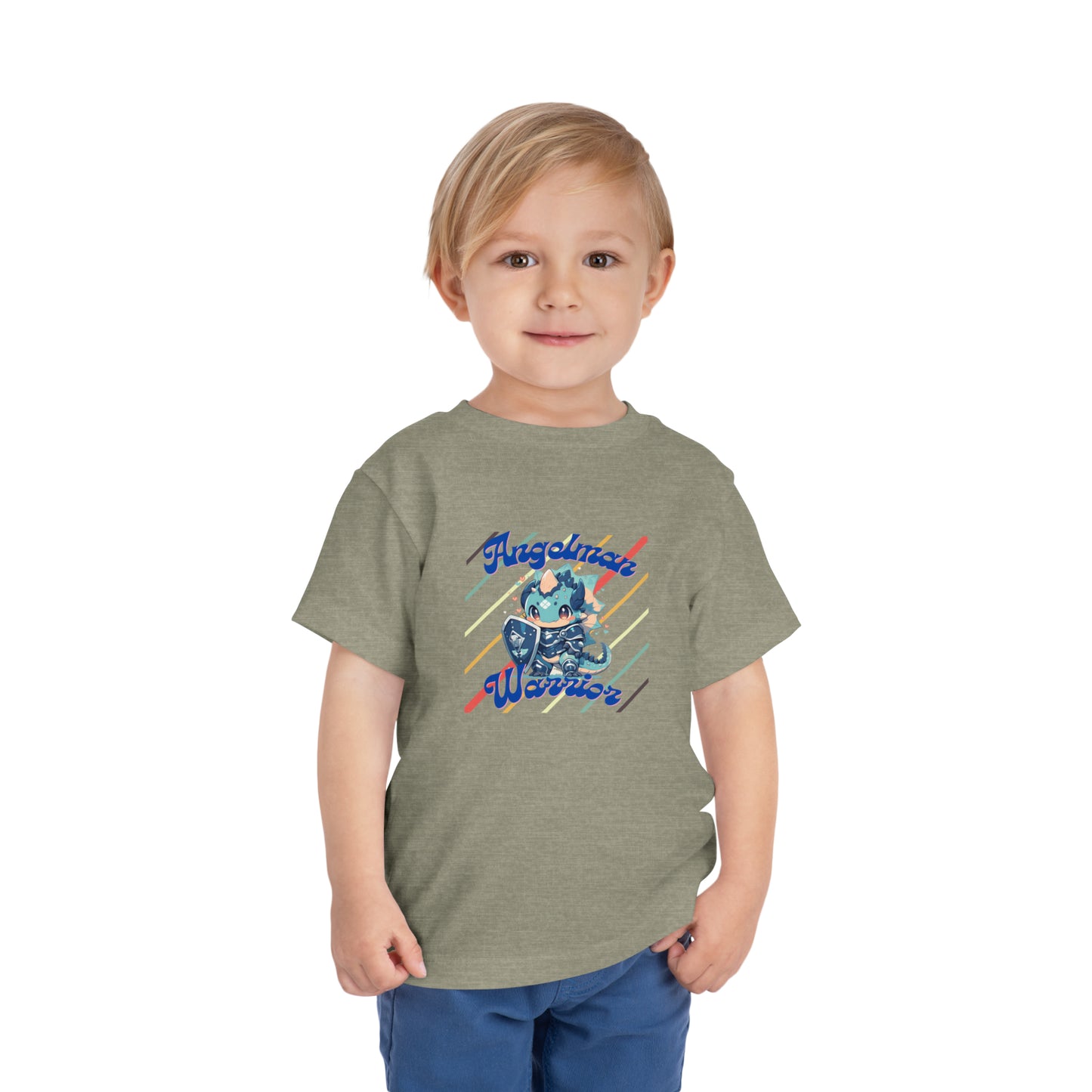 Little Dinosaur A.S. Warrior - Toddler Tee - Angelman Syndrome