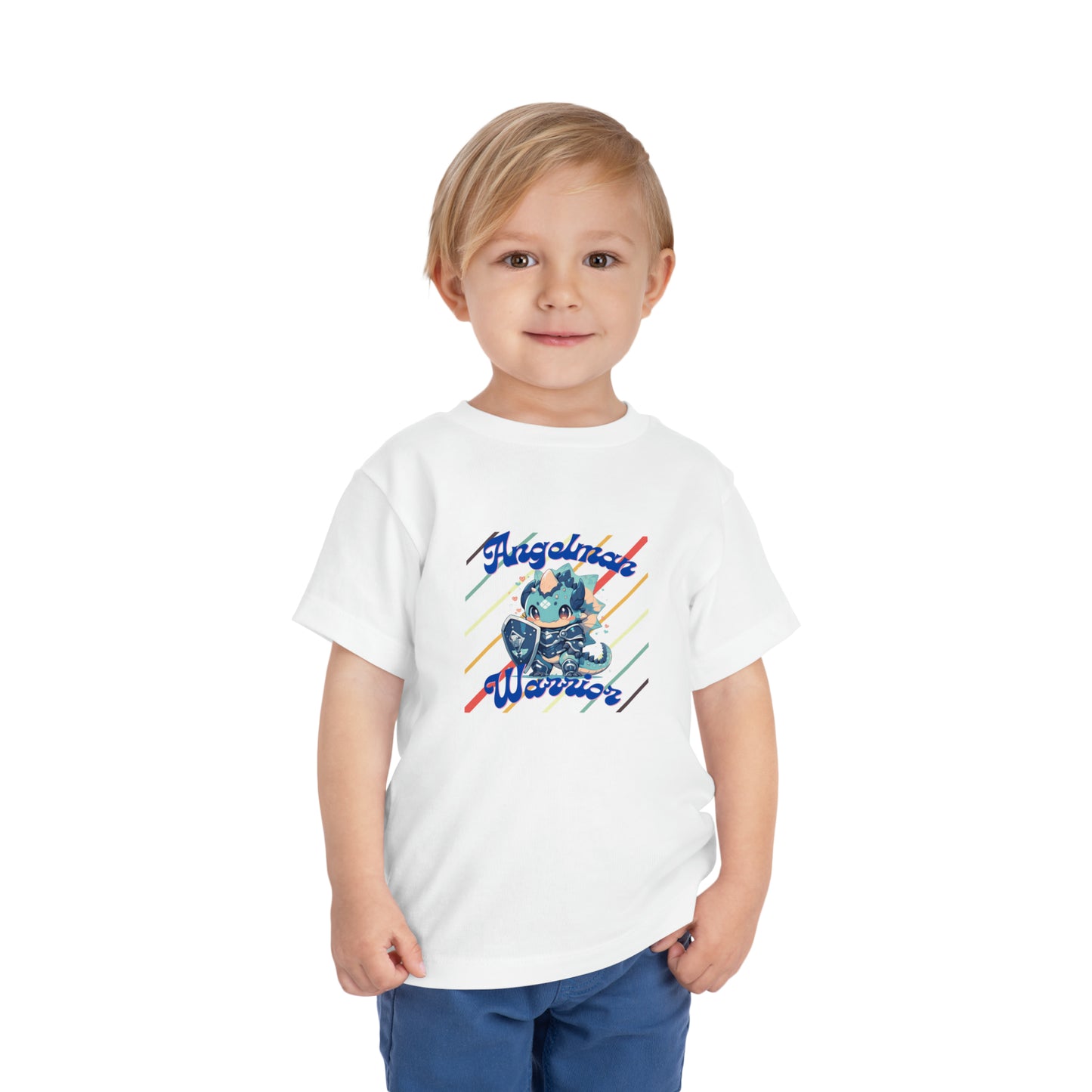 Little Dinosaur A.S. Warrior - Toddler Tee - Angelman Syndrome